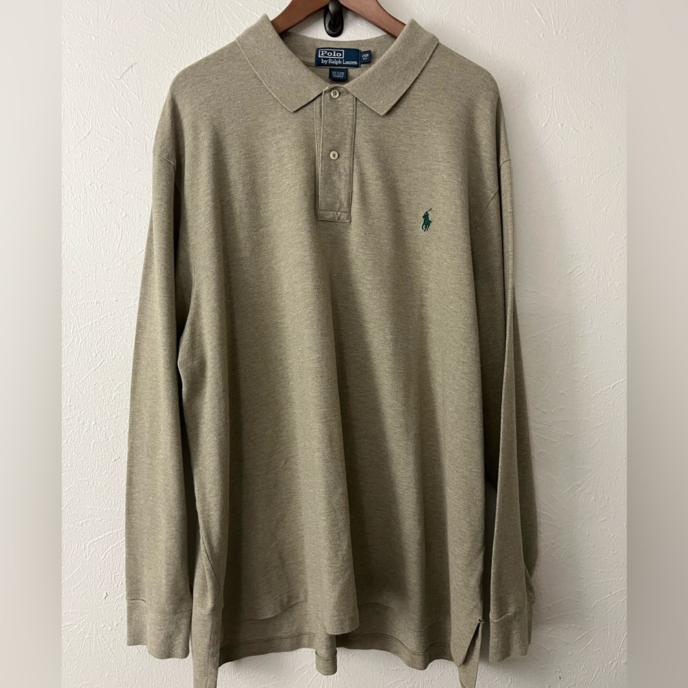 Polo Ralph Lauren Long Sleeve Polo Men’s Size 2XB